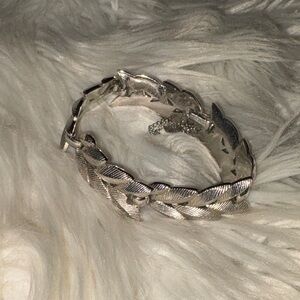 Monet Silver Vintage Bracelet